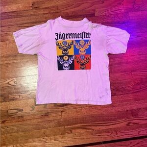 Jagermeister VINTAGE T-Shirt - White with Multicolor Graphic